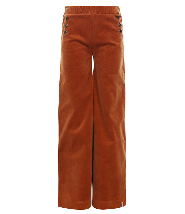 Wide leg baby corduroy Ocher