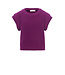 Knitted spencer Purple