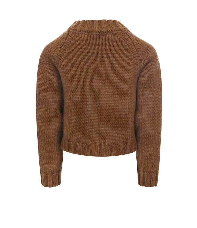 Cropped sweater Teddy Brown