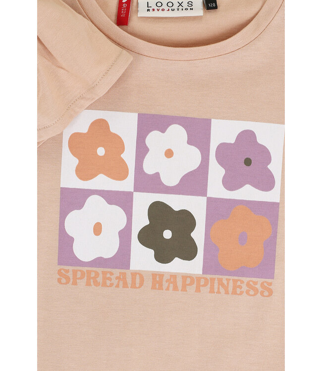 T-shirt Natural Flower print
