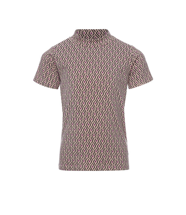 T-shirt Argyle print