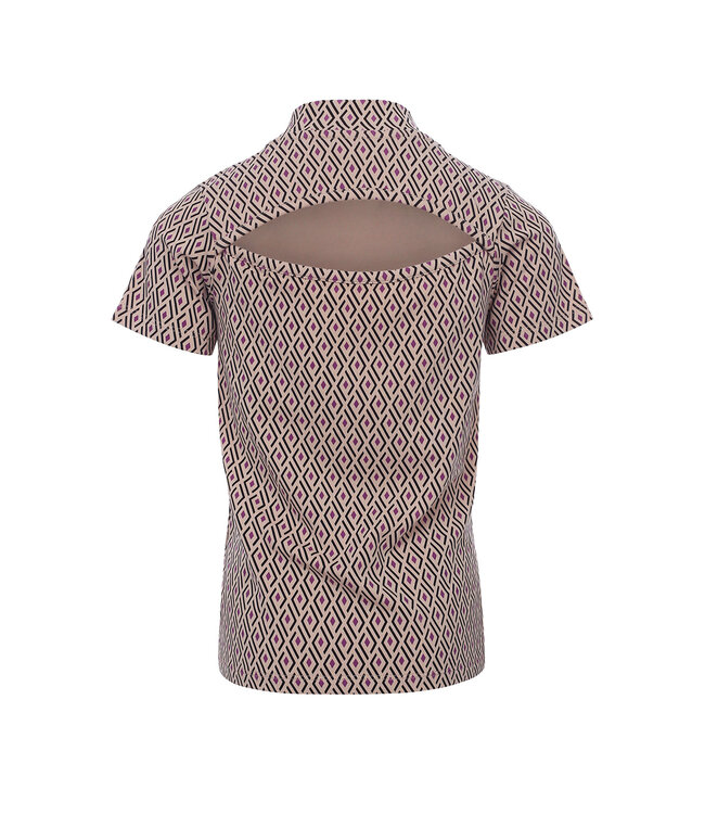 T-shirt Argyle print