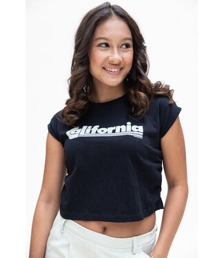 LOOXS 10sixteen T-shirt Zwart California