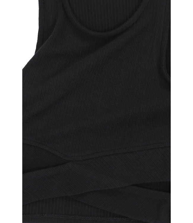 Tanktop black viscose