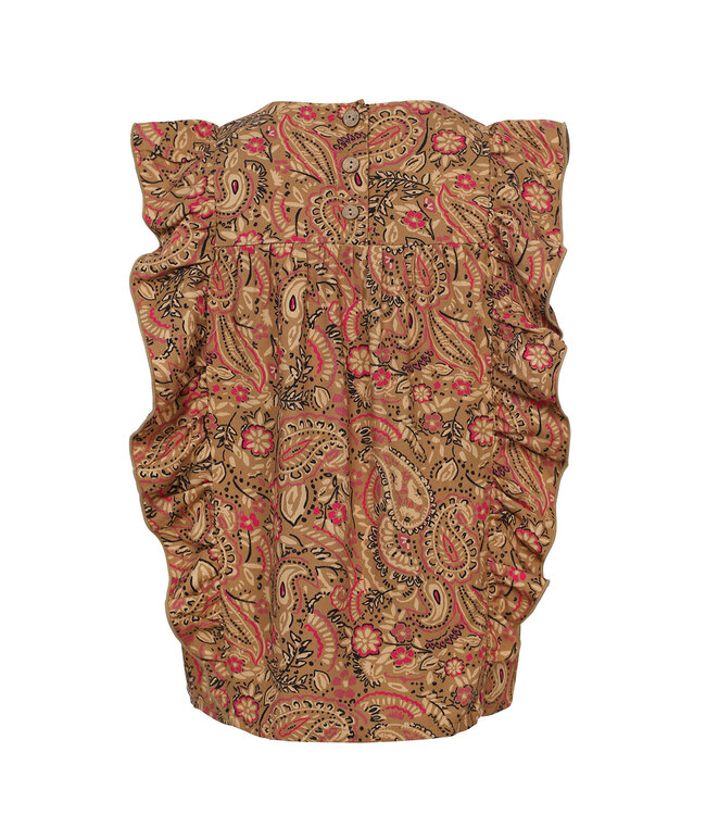 Blouse viscose woven paisley print