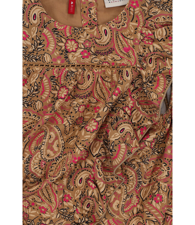 Blouse viscose woven paisley print