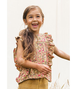 LOOXS Little Blouse viscose woven paisley print