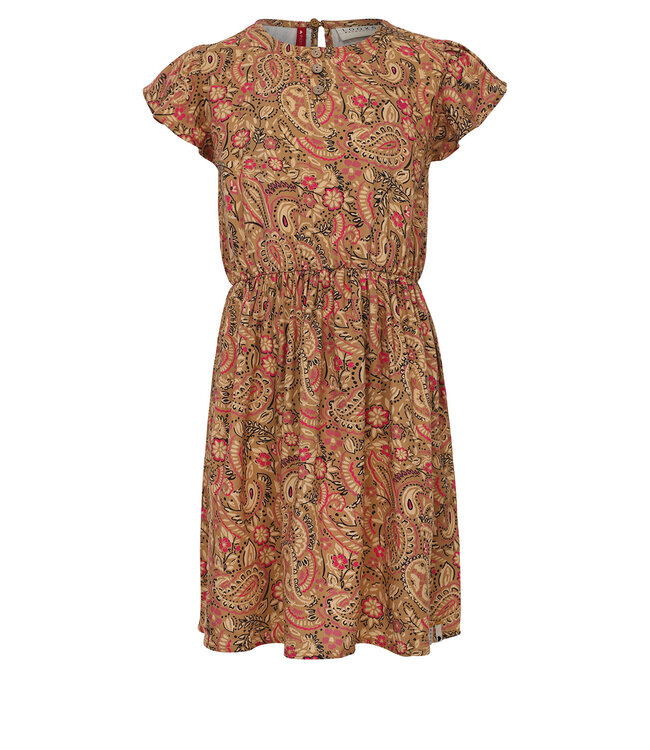 Zomerjurkje viscose woven paisley print