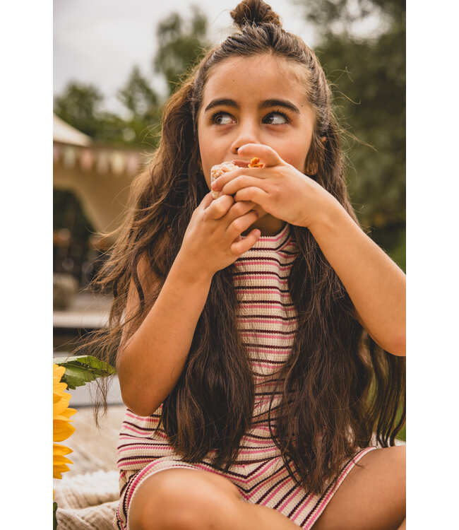 Top Pink Summer Stripe