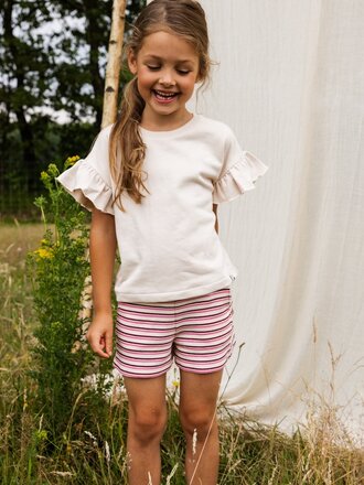 LOOXS Little Summer short Pink Summer Stripe LOOXS Little Summer short Pink Summer Stripe