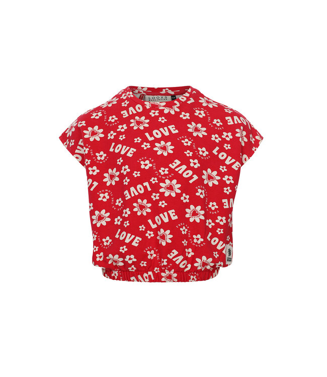 Sleeveless shirt  Red