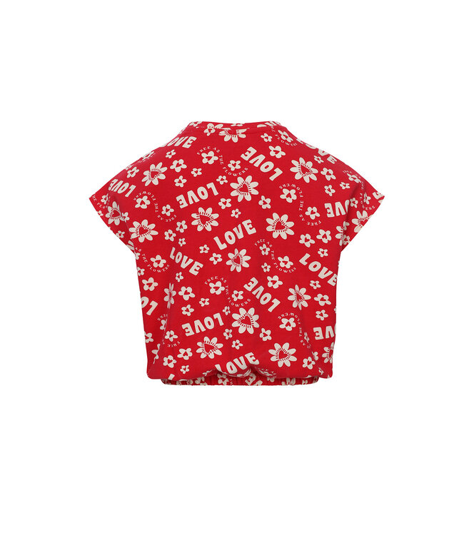 Sleeveless shirt  Red