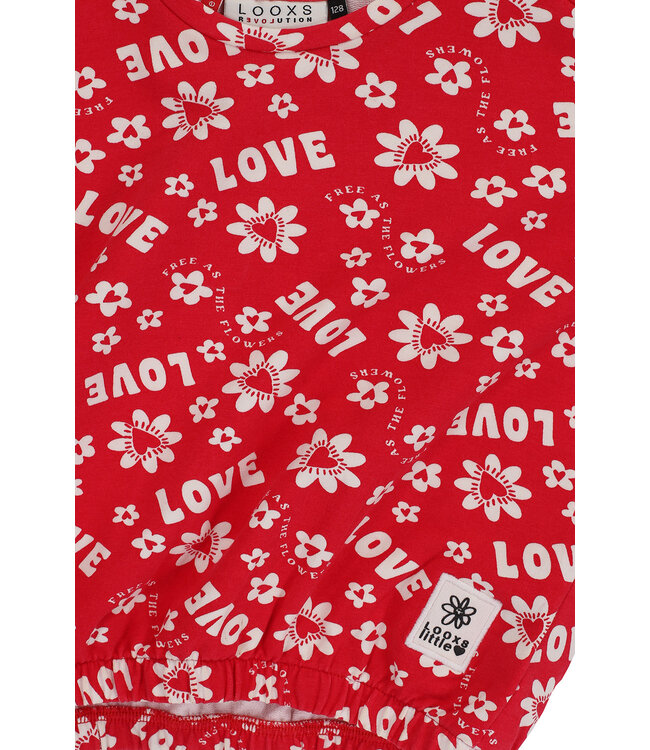 Sleeveless shirt  Red