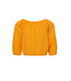 Cropped summer top Yellow