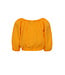 Cropped summer top Yellow