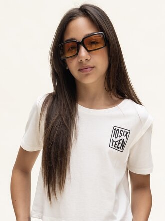 LOOXS 10sixteen T-shirt cotton/modal Creamy LOOXS 10sixteen T-shirt cotton/modal Creamy