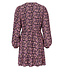 LXS Viscose wrap dress Autumn Flower