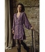 LXS Viscose wrap dress Autumn Flower