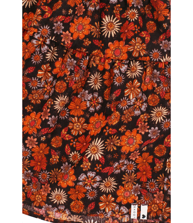 Retro mini corduroy skirt