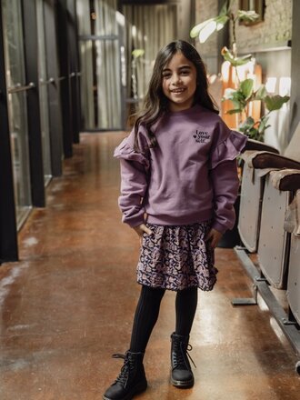 LOOXS Little Viscose rokje Autumn Flower LOOXS Little Viscose rokje Autumn Flower