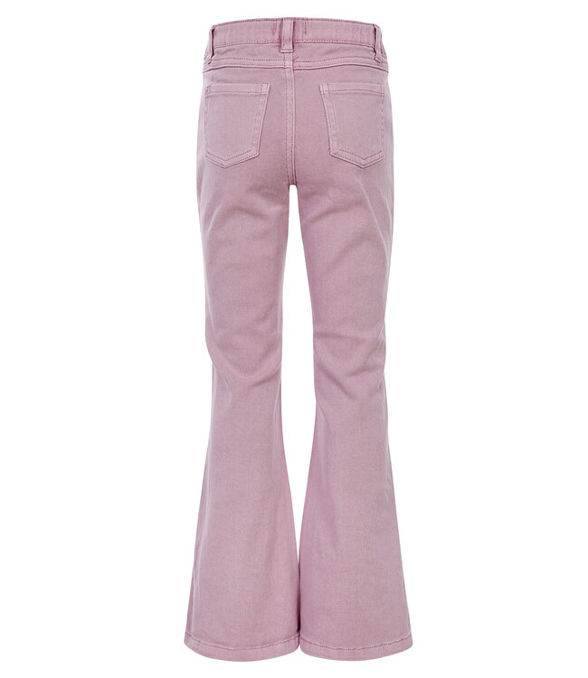 Colored flared denim Lila