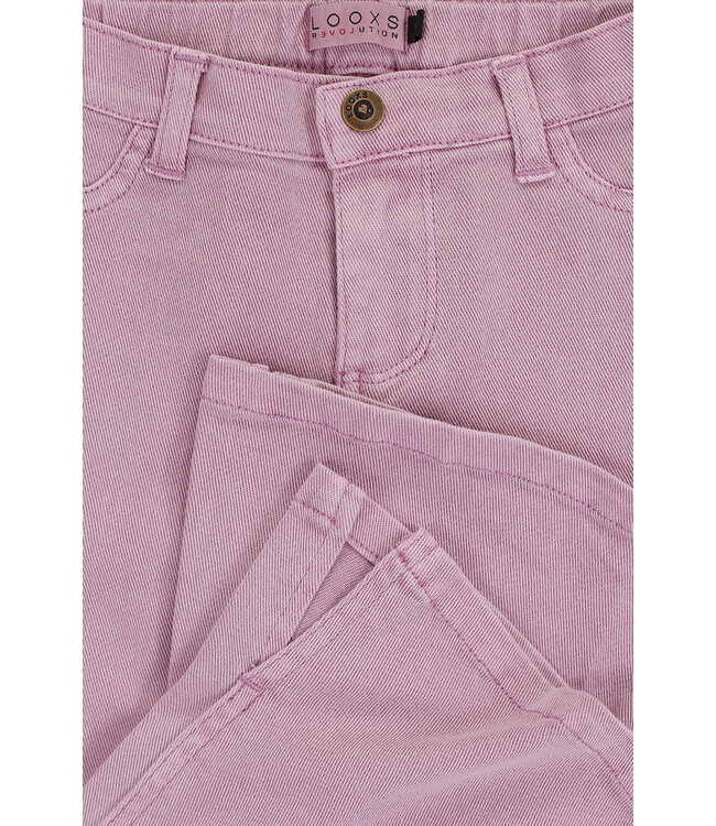 Colored flared denim Lila