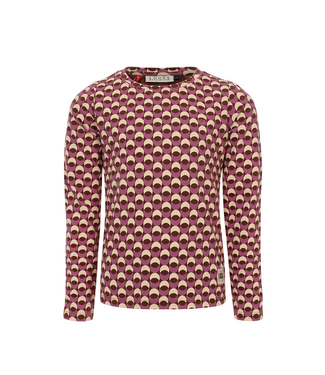 Longsleeve Retro Lila