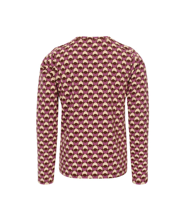 Longsleeve Retro Lila