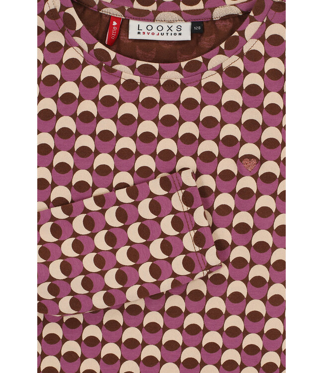 Longsleeve Retro Lila