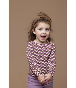 LOOXS Little Longsleeve Retro Lila