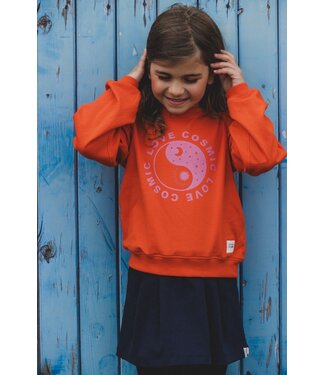 LOOXS Little Sweater Fluo Orange