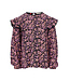 Viscose wijde blouse Autumn Flower