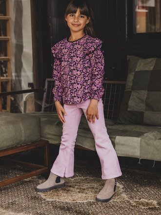 LOOXS Little Viscose wijde blouse Autumn Flower LOOXS Little Viscose wijde blouse Autumn Flower