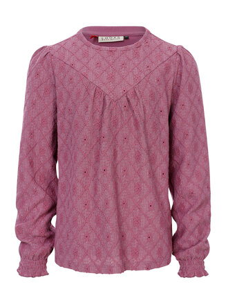 LOOXS Little Lace top Lilac LOOXS Little Lace top Lilac