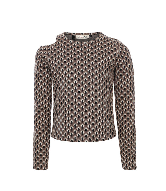 Fancy top Graphic print