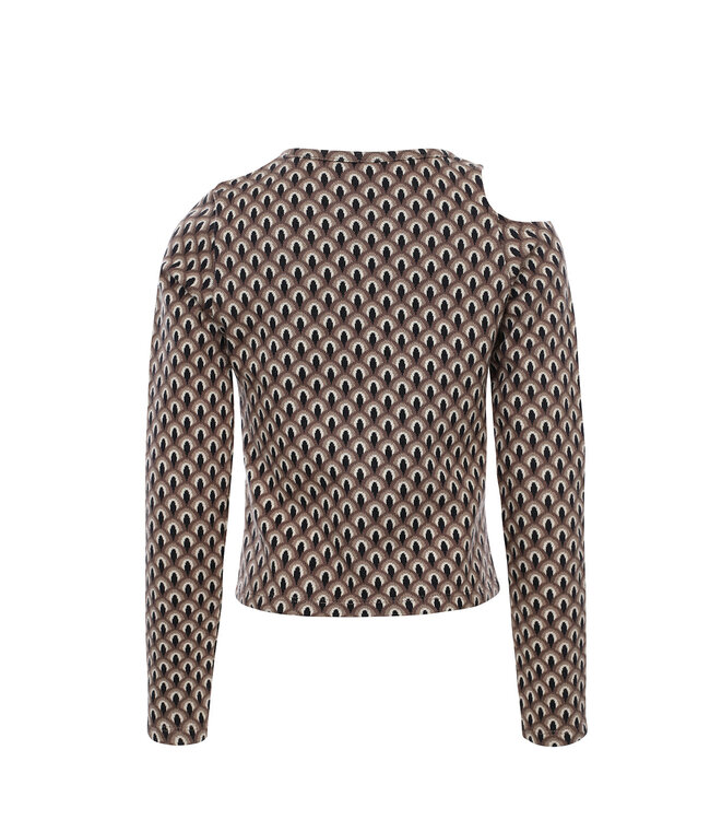 Fancy top Graphic print