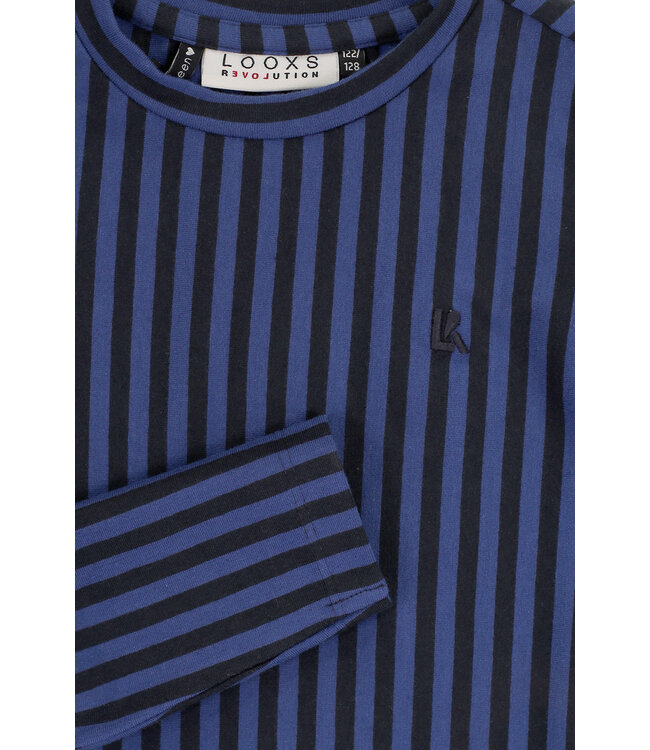 Longsleeve slim-fit Vertical stripe