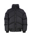 Bomber jacket fake down Black