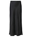 LXS Satin Black Maxi skirt