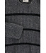 LXS Gebreide trui Grey Black Stripe