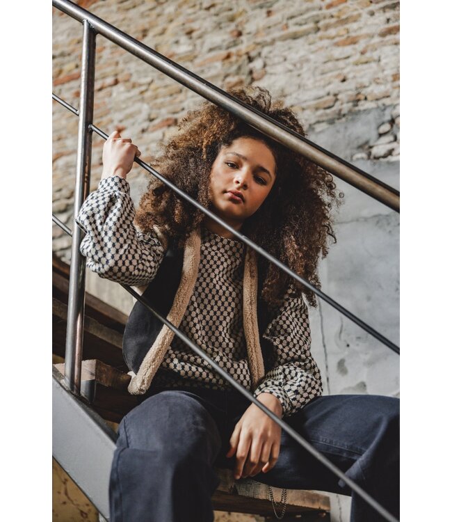 Jacquard sweater Dessin