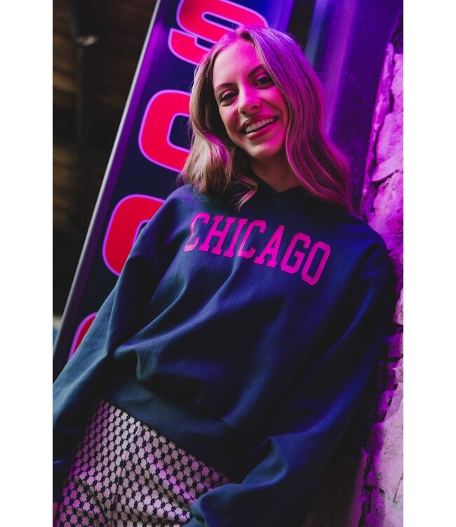 Hoody Chicago Petrol