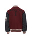 Baseball cardigan Burgundy/Graphite