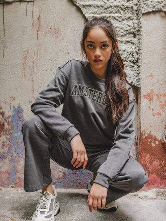 LOOXS 10sixteen Sweater Silver Grey Amsterdam LOOXS 10sixteen Sweater Silver Grey Amsterdam
