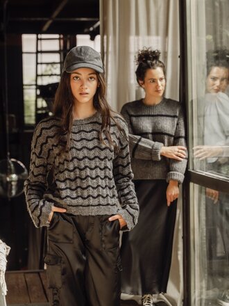 LOOXS 10sixteen Knitted pullover Wave Stripe LOOXS 10sixteen Knitted pullover Wave Stripe