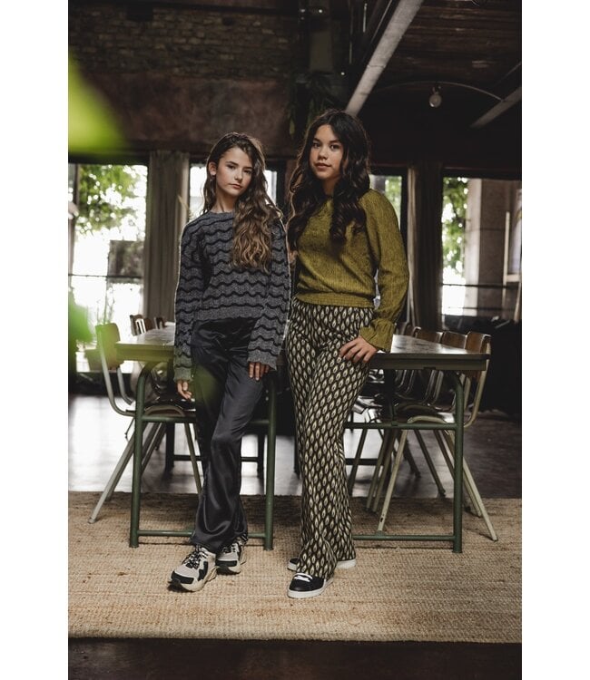 Knitted pullover Wave Stripe