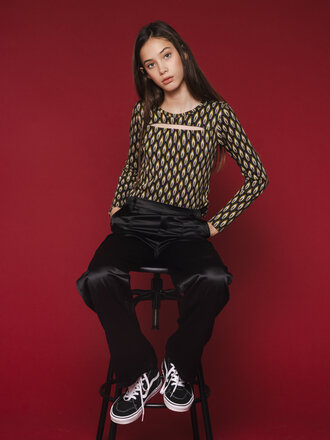 LOOXS 10sixteen Fancy top Graphic print Emerald LOOXS 10sixteen Fancy top Graphic print Emerald