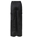 Cargo pants Black satin