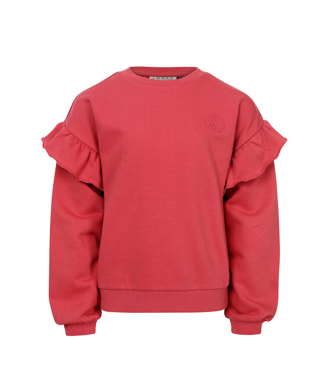 Sweater Pink Punch ruffle