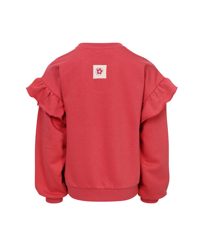 Sweater Pink Punch ruffle